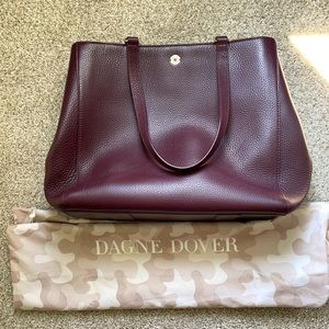 EUC Dagne Dover large Allyn Leather tote